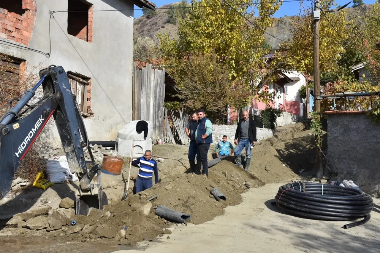 Yıllardır Bekleyen Altyapı Sorunu Çözüldü 3