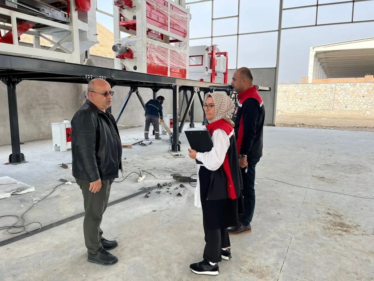 TKDK Desteğiyle Kurulan Tesiste İnceleme 1