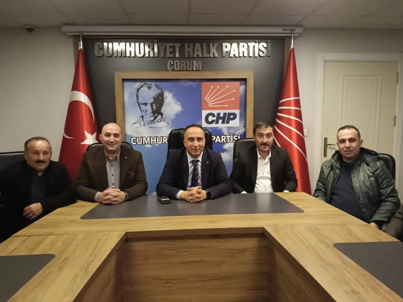Muhtarlardan CHP’ye Kutlama Ziyareti 2