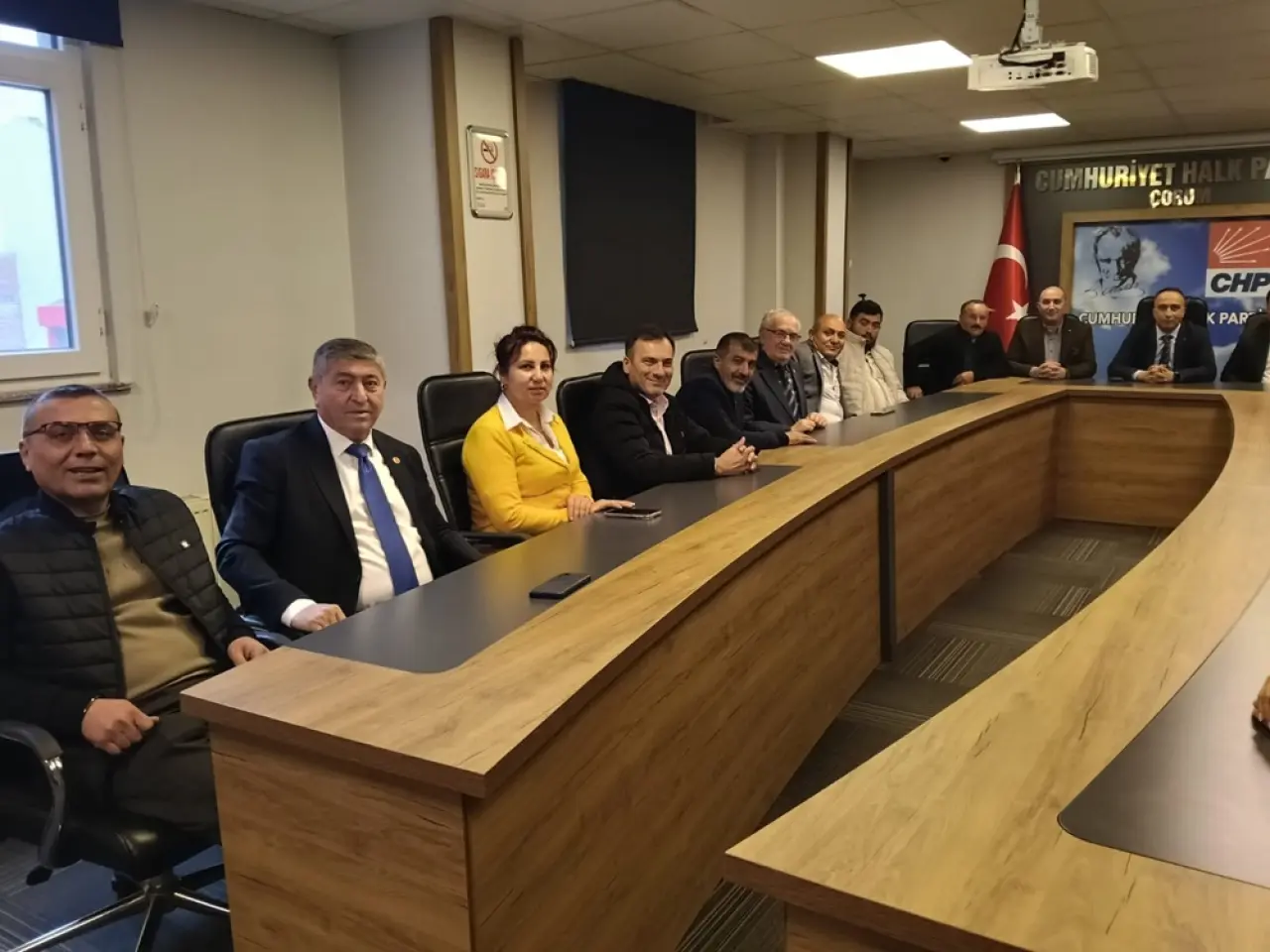 Muhtarlardan CHP’ye Kutlama Ziyareti 1