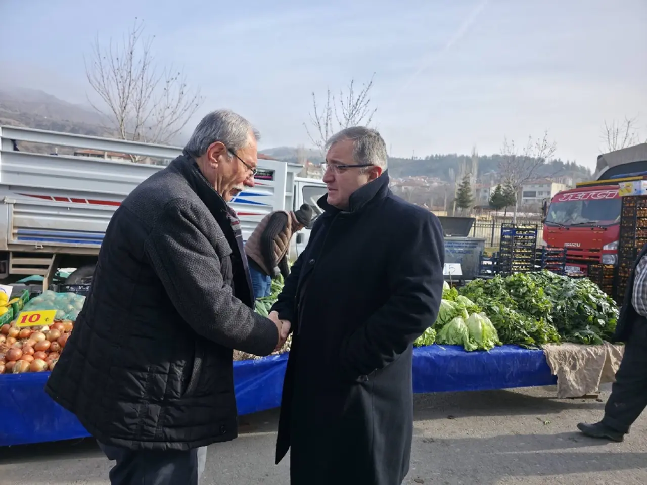 Başkan Ünlü’den Pazar Mesaisi 4