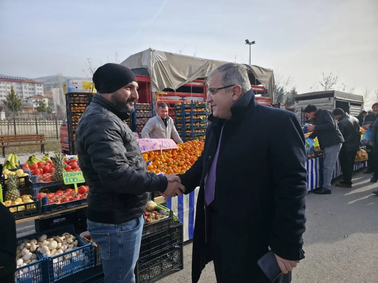 Başkan Ünlü’den Pazar Mesaisi 5