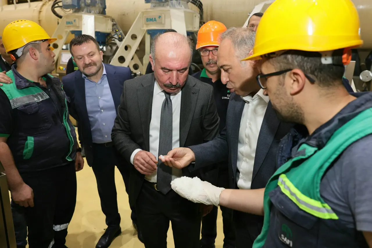 Vali Çalgan, Üretim Hattını İnceledi 2