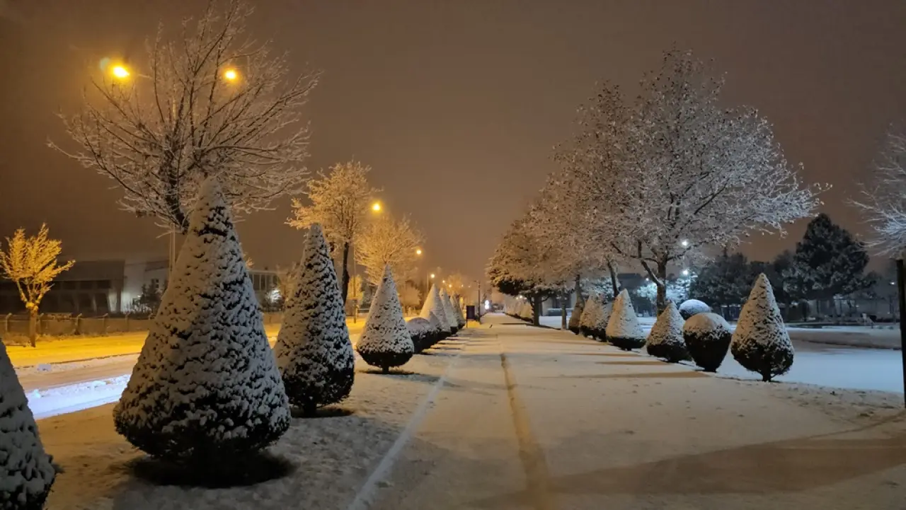 Çorum Beyaza Bürünüyor 4