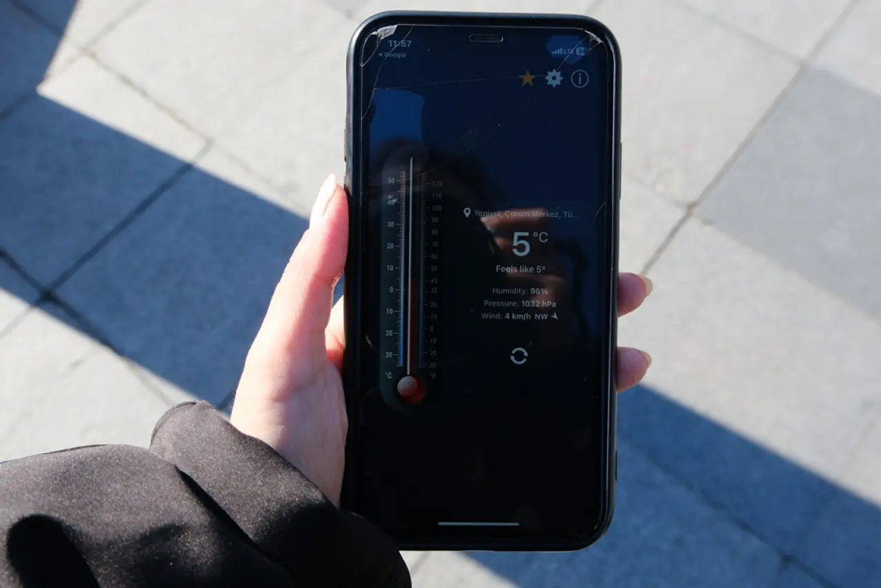 Çorum Soğuk Havanın Etkisine Girdi 3