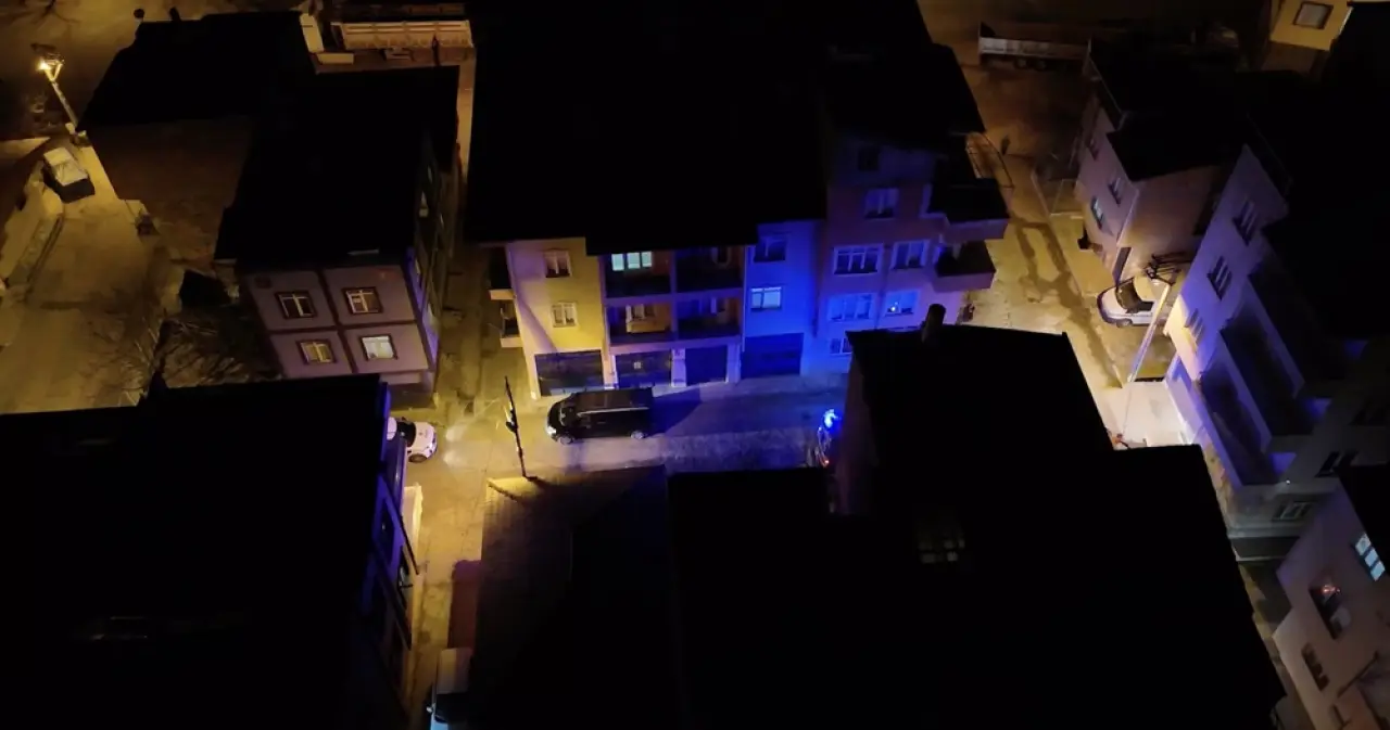 Apartmanda Korkutan Yangın 4