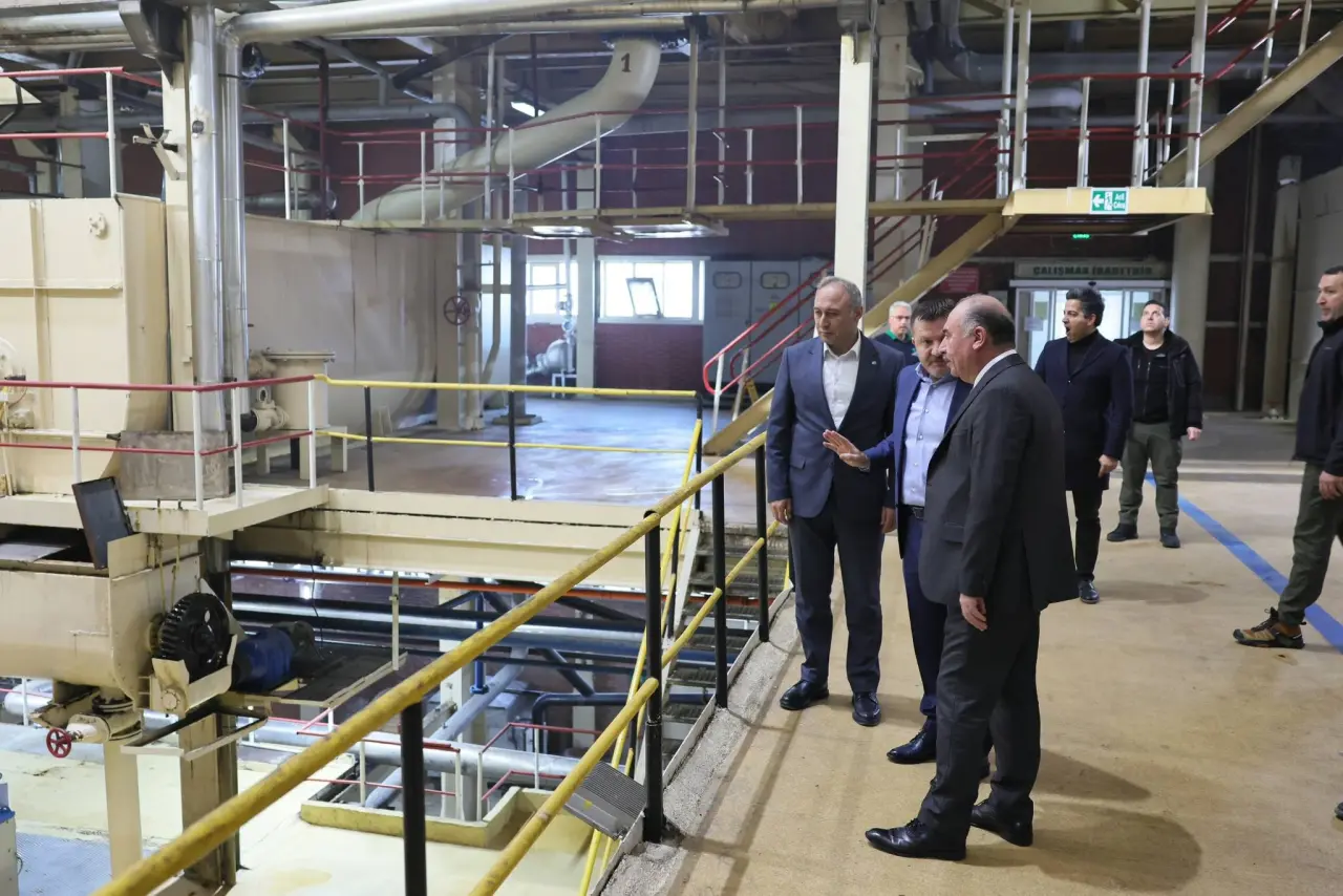Vali Çalgan, Üretim Hattını İnceledi 4