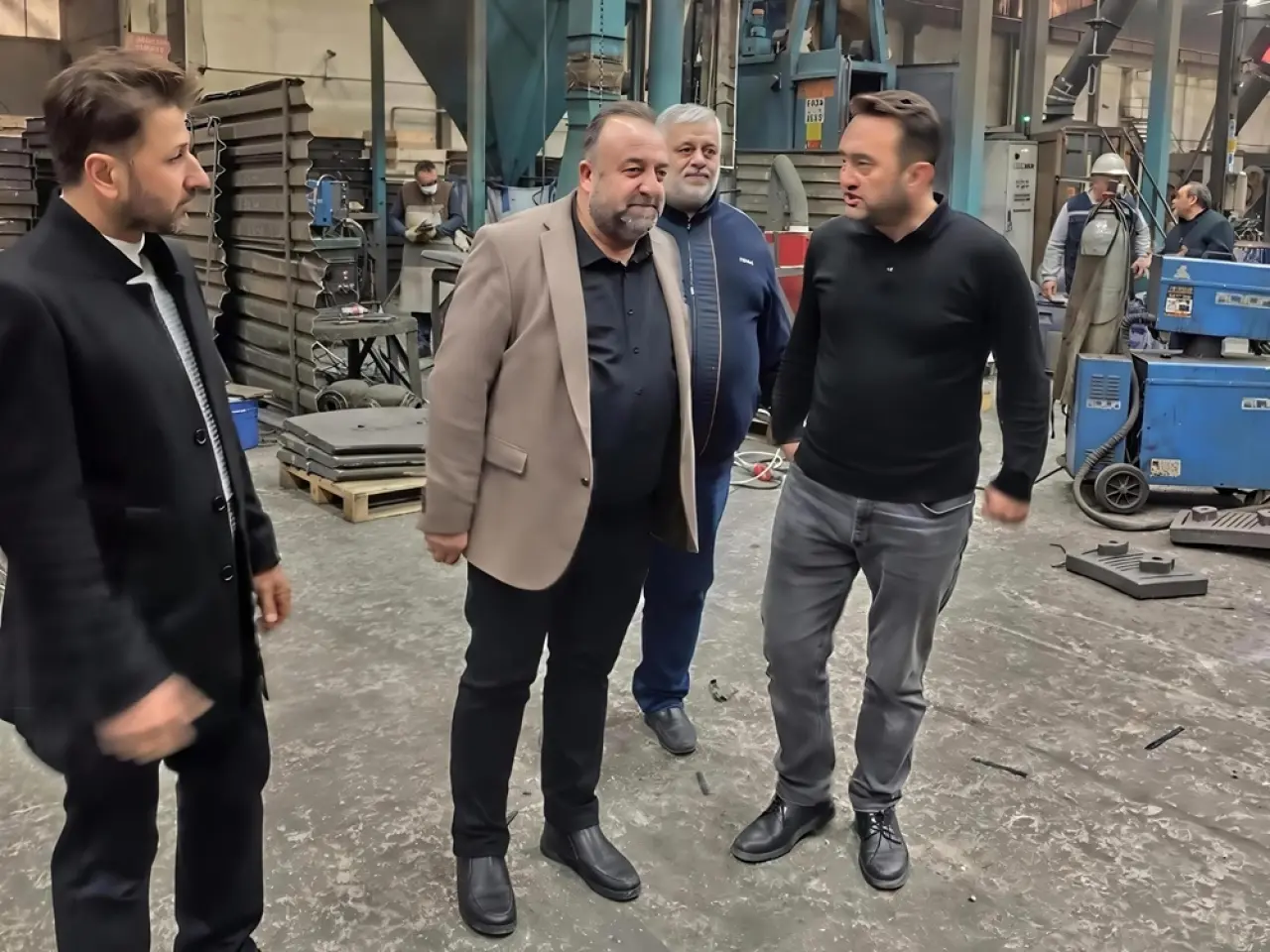 Sarı’dan Sanayi Kuruluşlarına Ziyaret 1