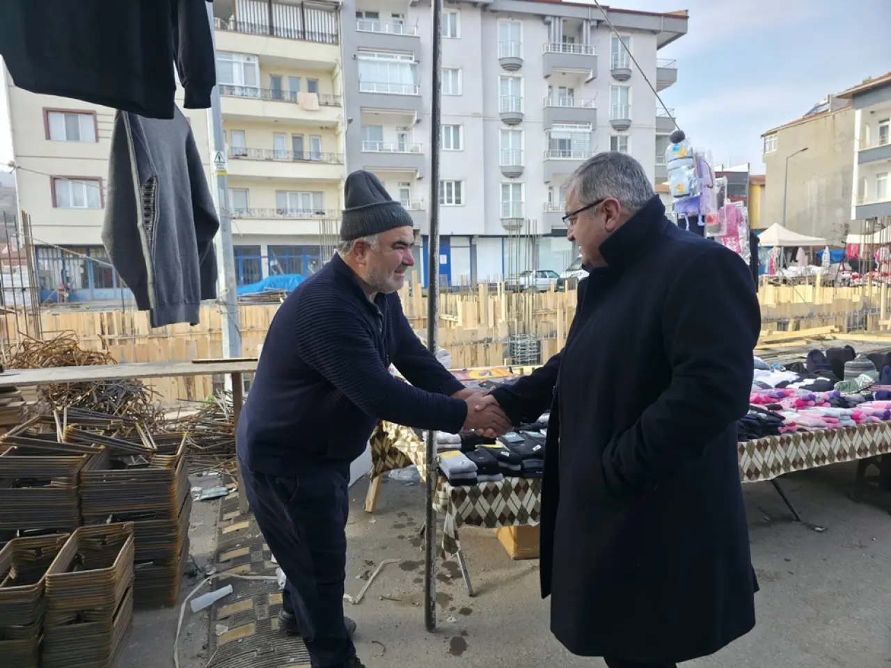 Başkan Ünlü’den Pazar Mesaisi 1