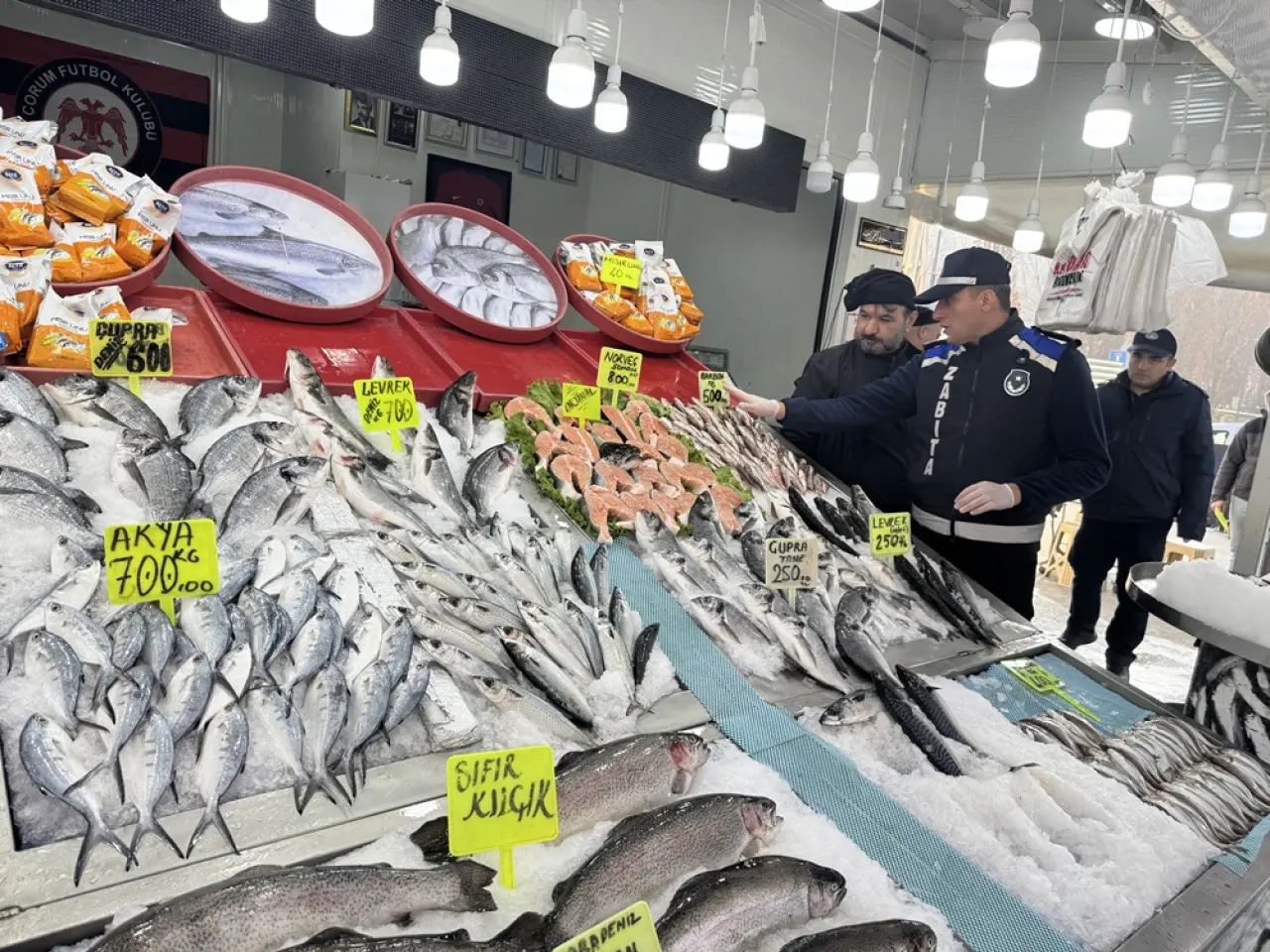 Balık Tezgahlarına Zabıta Merceği 2