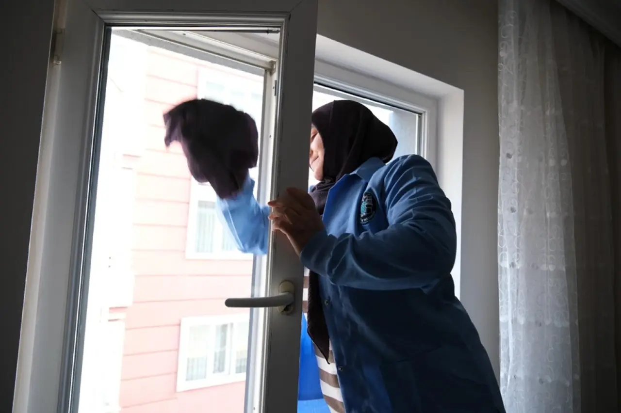 Çorum Belediyesinden 222 Aileye Evde Temizlik Desteği 1