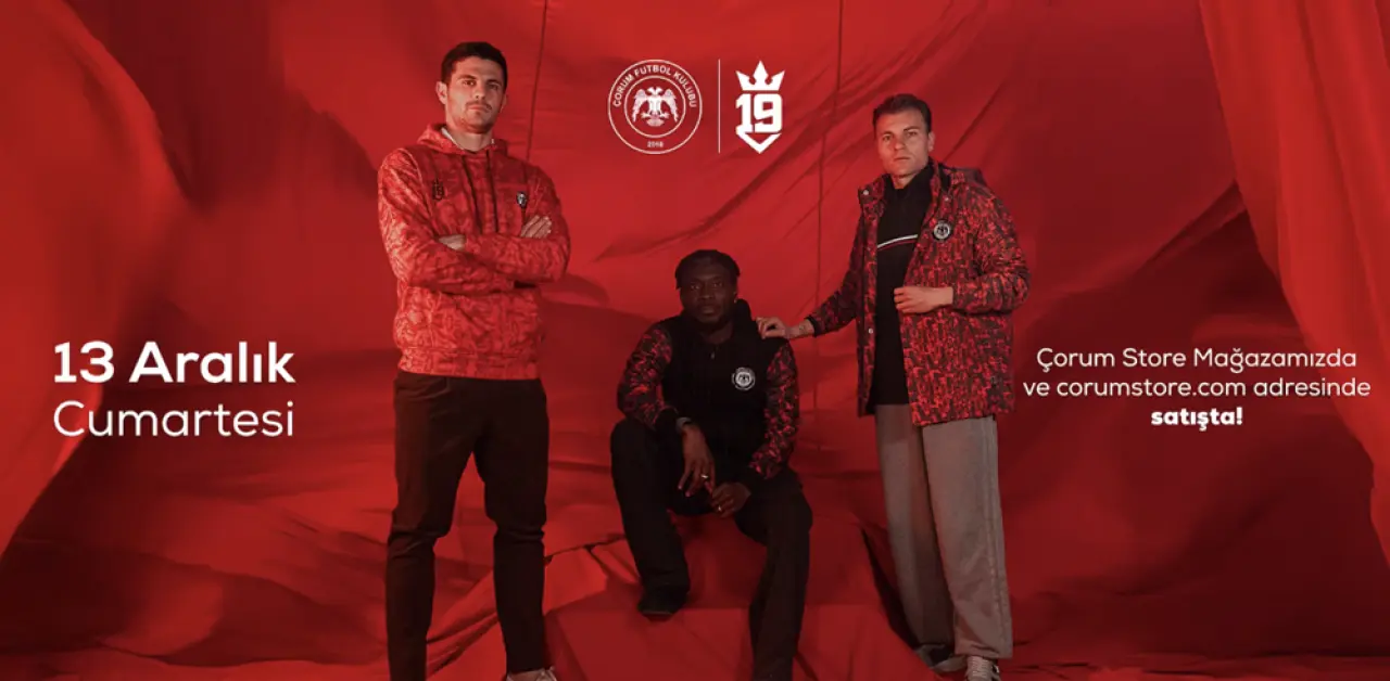 Arca Çorum FK’den Taraftara Özel Kışlık Koleksiyon 1