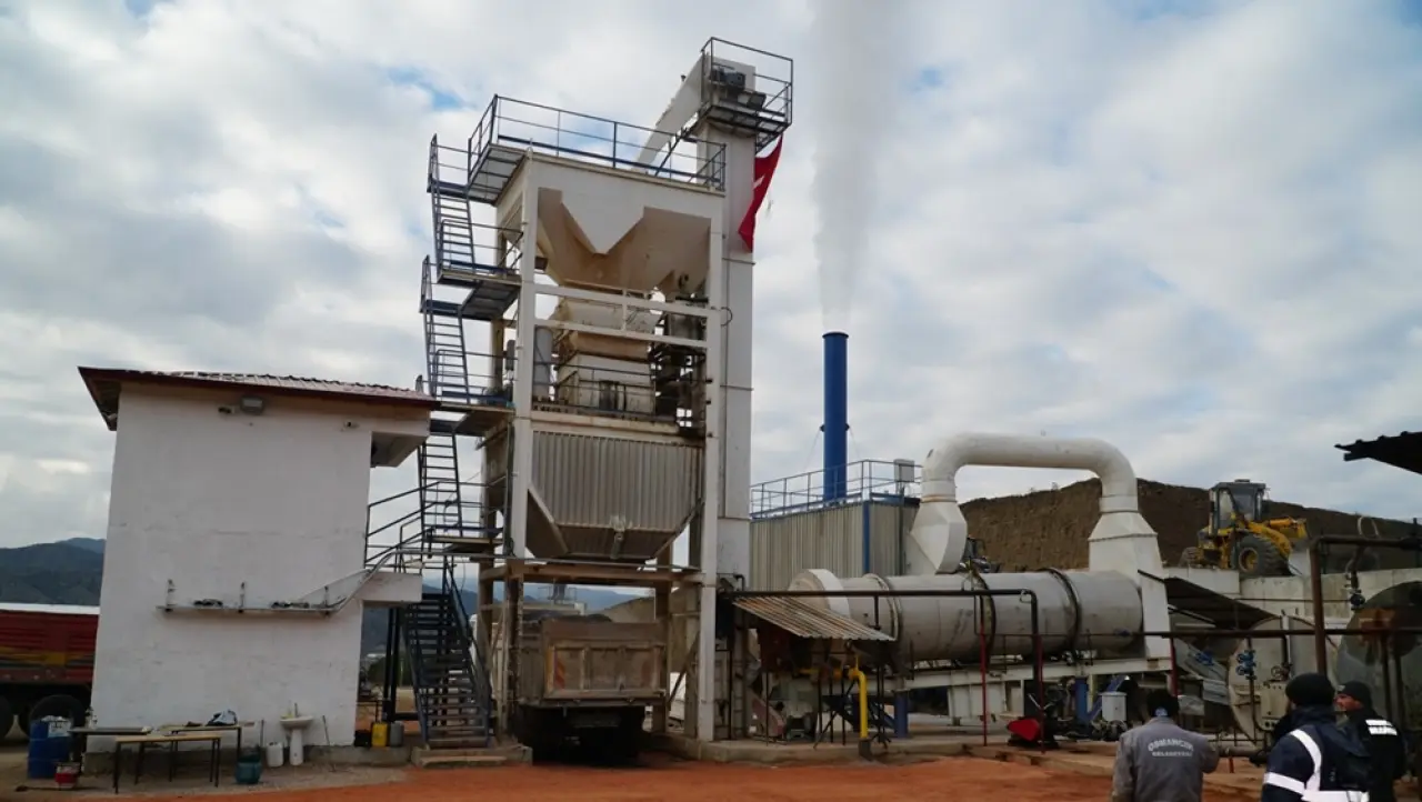 Osmancık Kendi Asfaltını Üretiyor 2