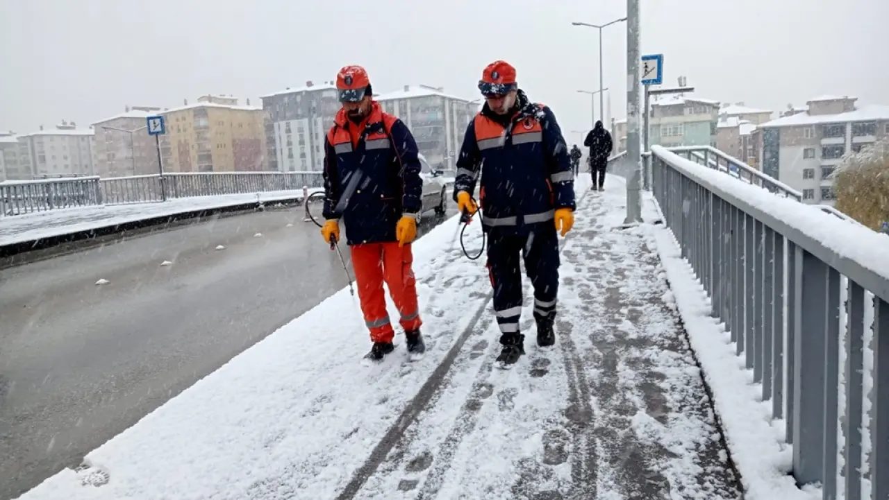 Belediye Karla Mücadeleye Hazır 3