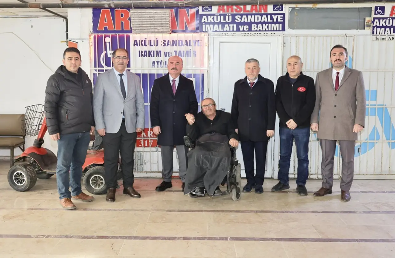 Çalgan, Akülü Sandalye Tamir Atölyesinde 1