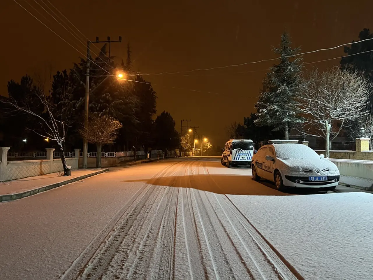 Çorum Beyaza Bürünüyor 11