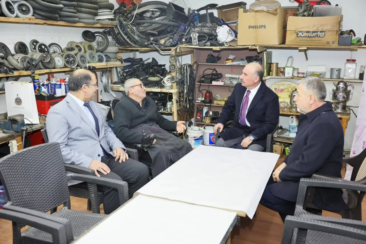 Çalgan, Akülü Sandalye Tamir Atölyesinde 2