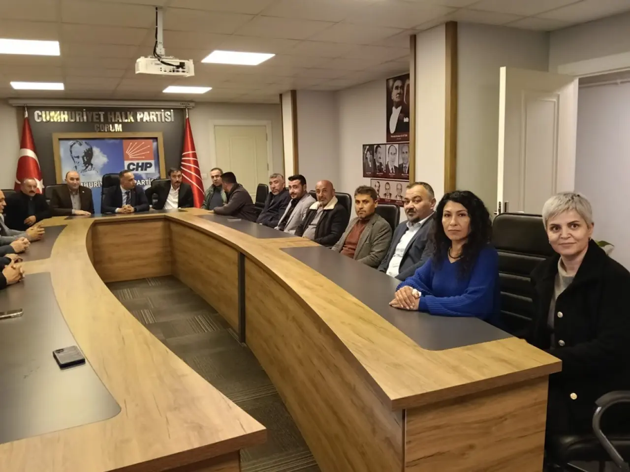 Muhtarlardan CHP’ye Kutlama Ziyareti 3