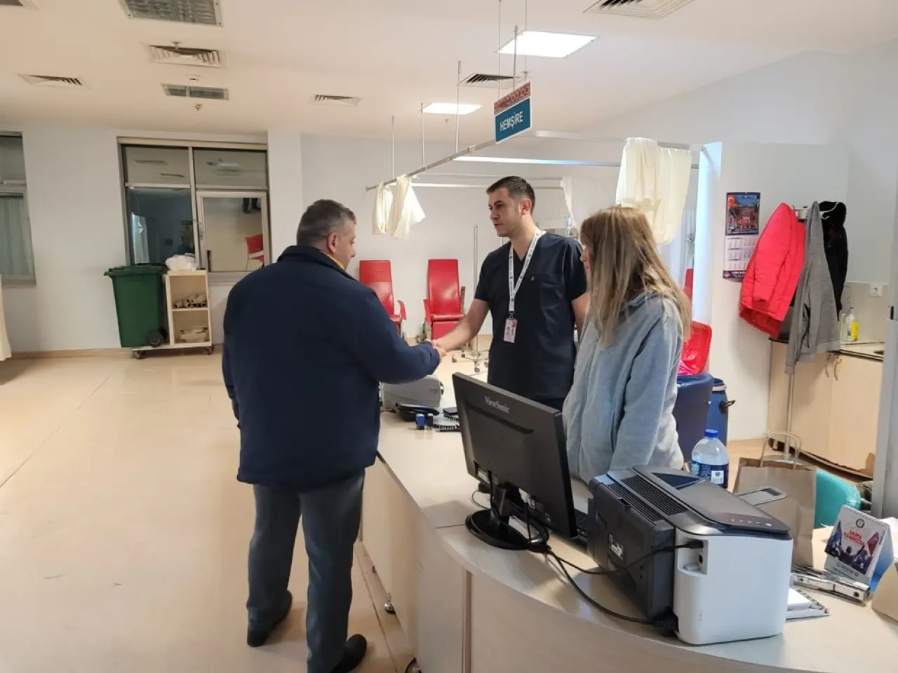 Zehir, Görev Başındaki Personelle Buluştu 5