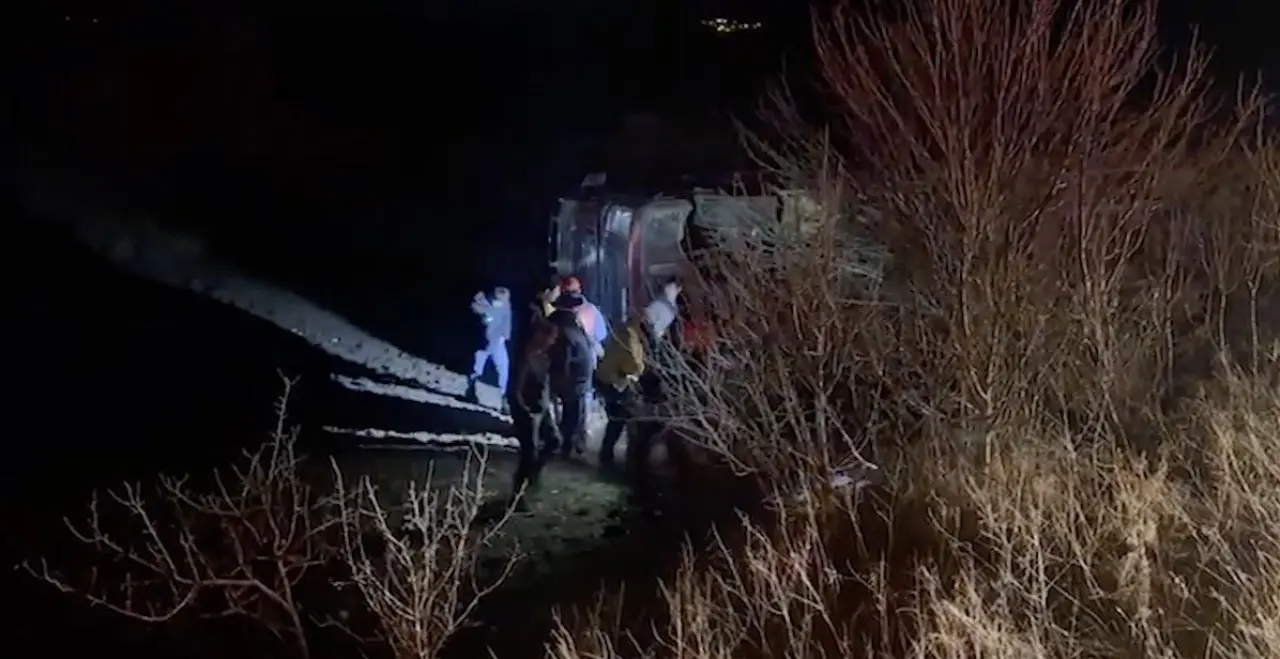 Köpeğe Çarpmamak İçin Manevra Yaptı, Devrildi 4