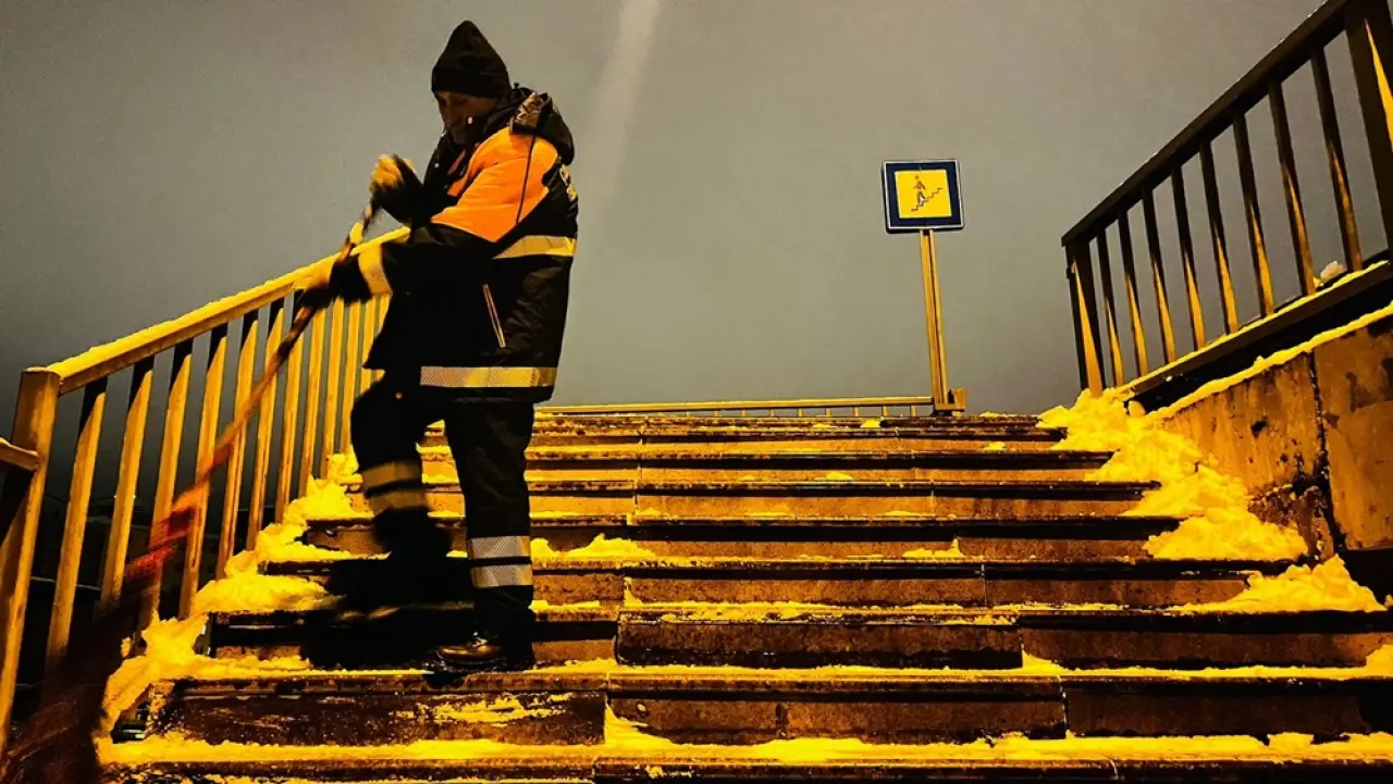 Belediye Ekipleri Yeni Yılın İlk Sabahında Teyakkuzda 3