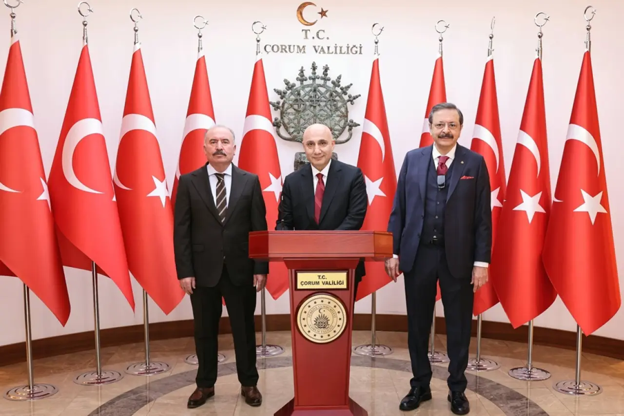 Hisarcıklıoğlu ve Arslan Çorum’a Geldi 4