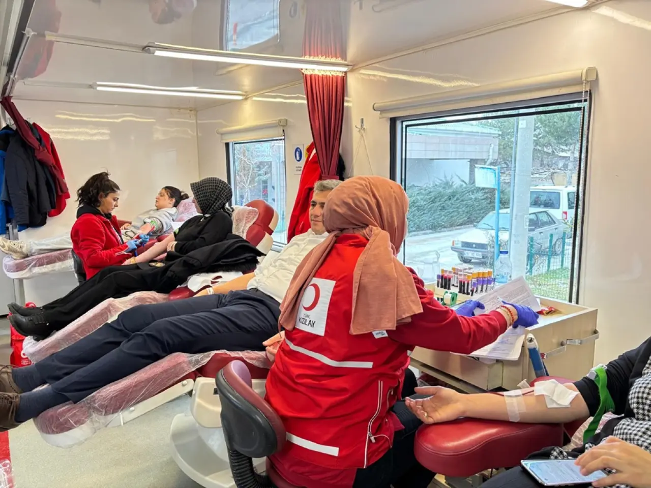 Kızılay Alaca'da 58 Ünite Kan Bağışı Topladı 5