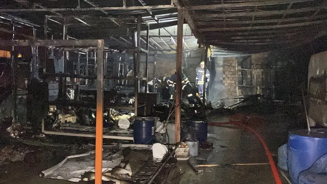 Yangın Paniği Mahalleyi Sokağa Döktü 5