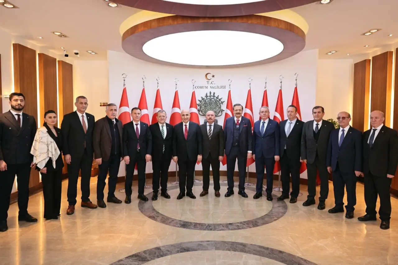 Hisarcıklıoğlu ve Arslan Çorum’a Geldi 5