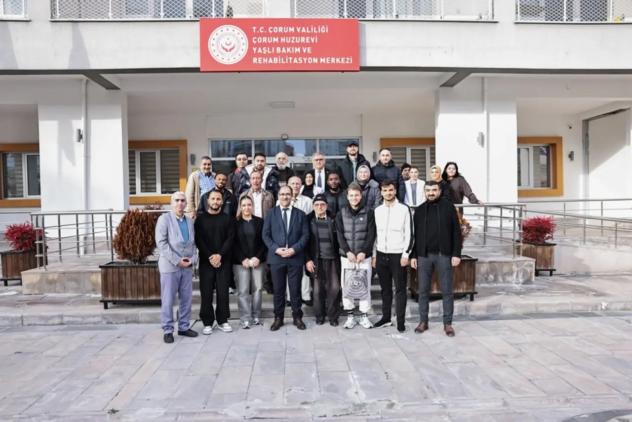 Çorum FK’li Futbolcular Ulu Çınarları Yalnız Bırakmadı 2