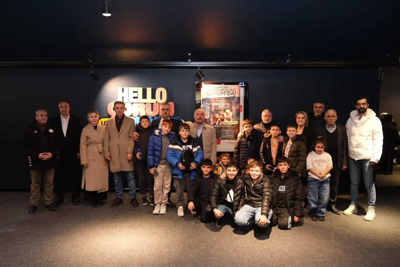 Filistin’in Sesi Çorum’da Yankılandı 2