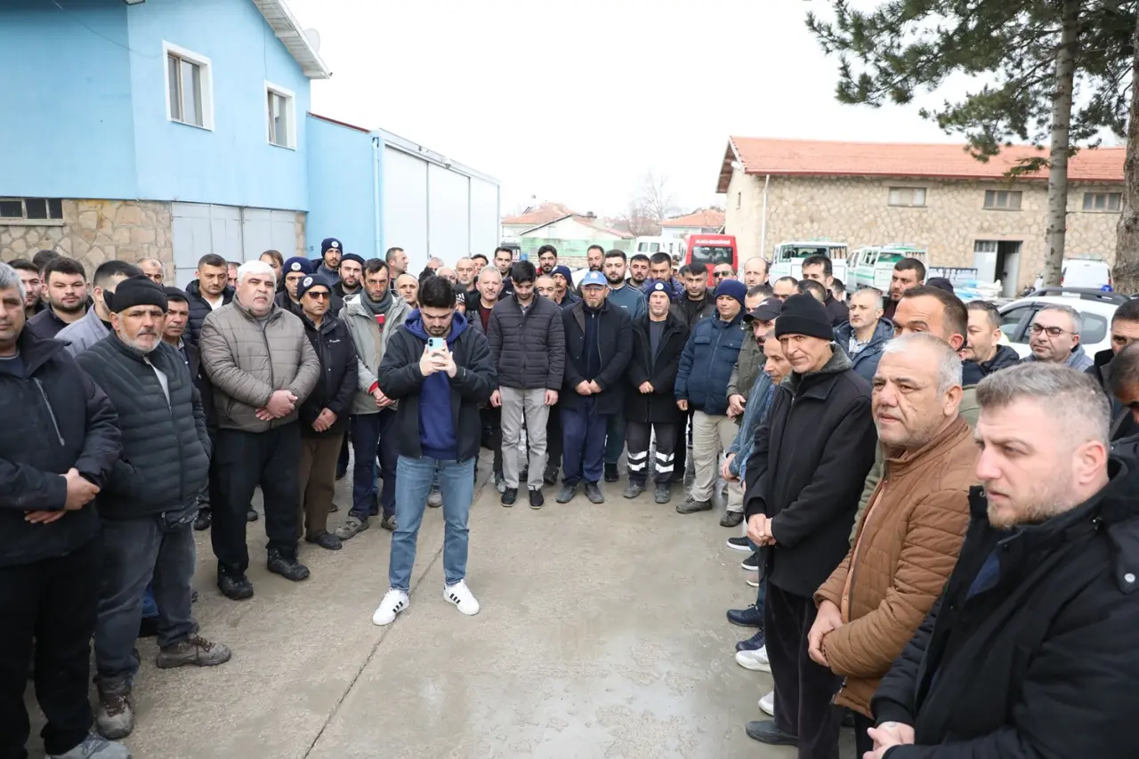 Alaca’da Belediye Personeli Bayramlaştı 1