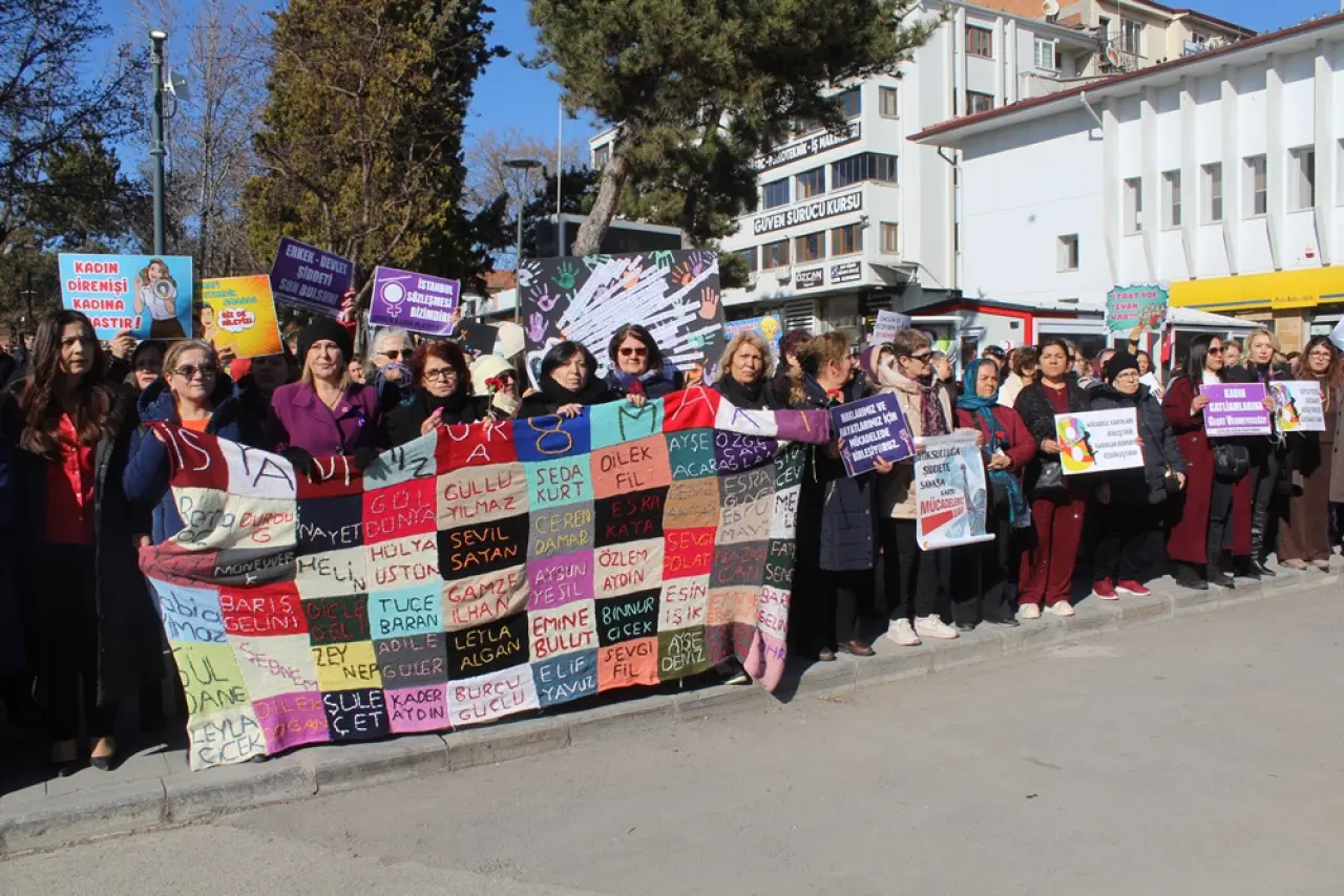 Çorum’da Kadınlar Tek Yürek Oldu 14