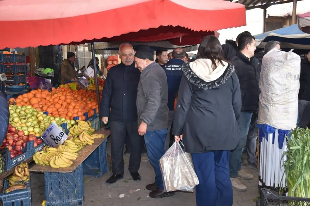 Pazarda Hem Esnafı Hem Vatandaşı Dinledi 4