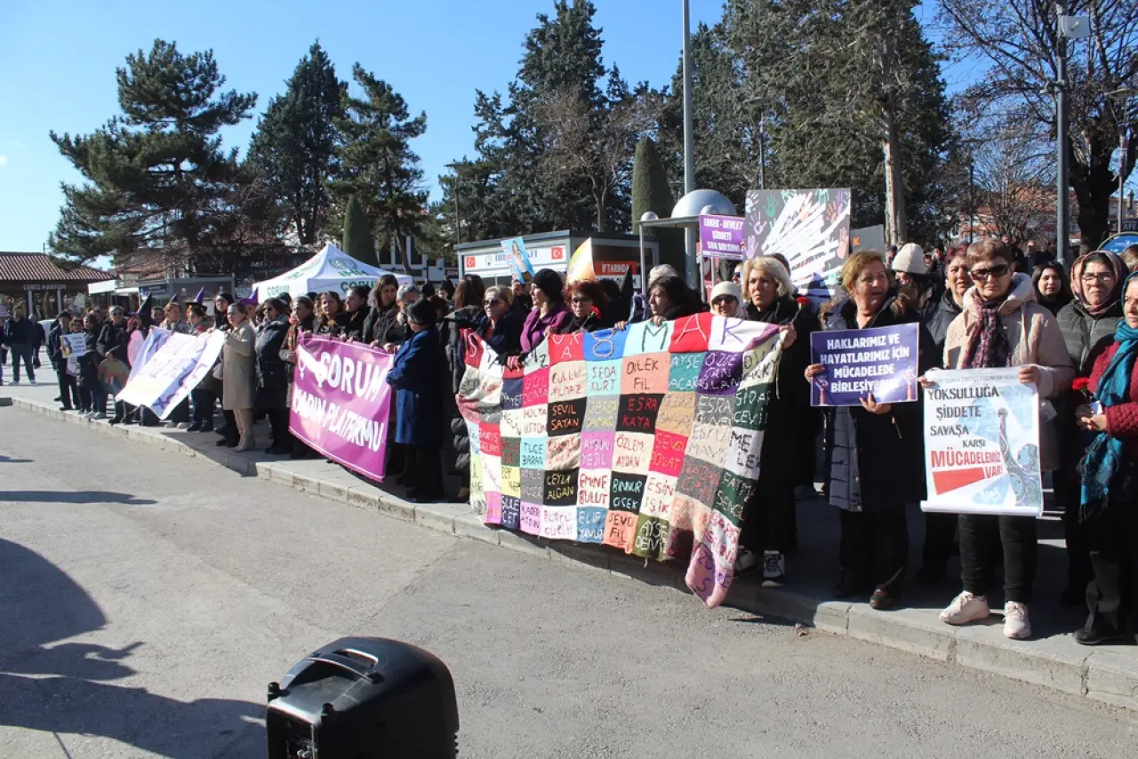 Çorum’da Kadınlar Tek Yürek Oldu 15