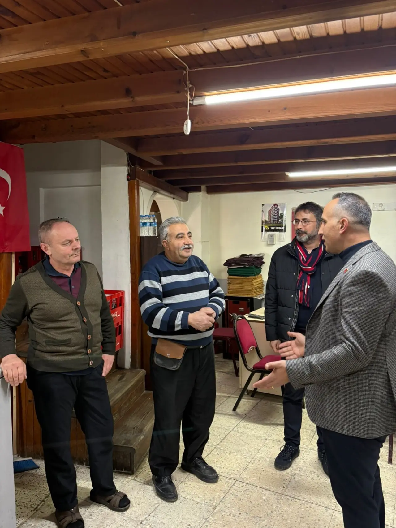 Kahvehanelerde Vatandaşın Sorunlarını Dinledi 4