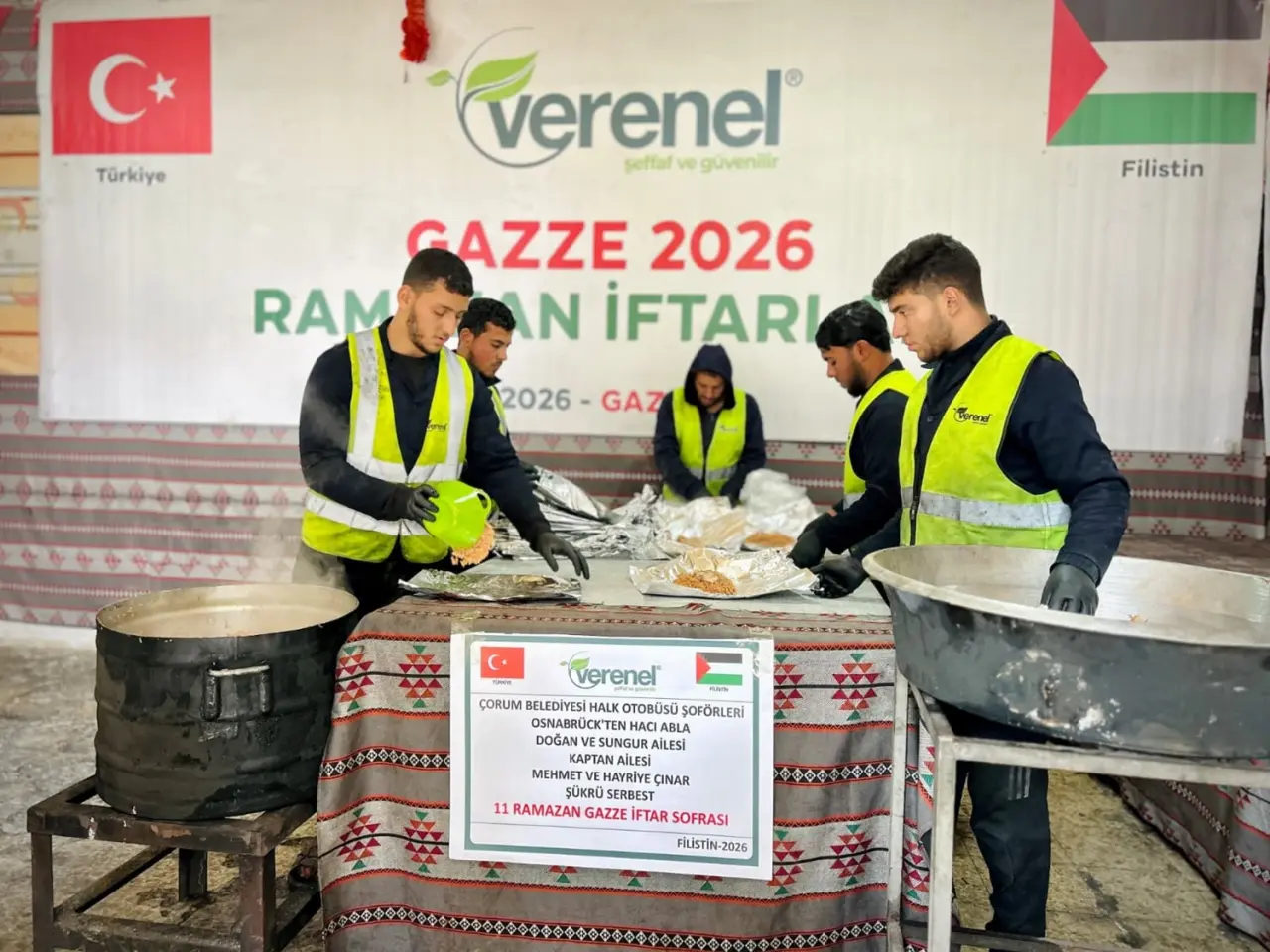 Çorumlu Şoförlerden Gazze'ye Anlamlı Destek 3