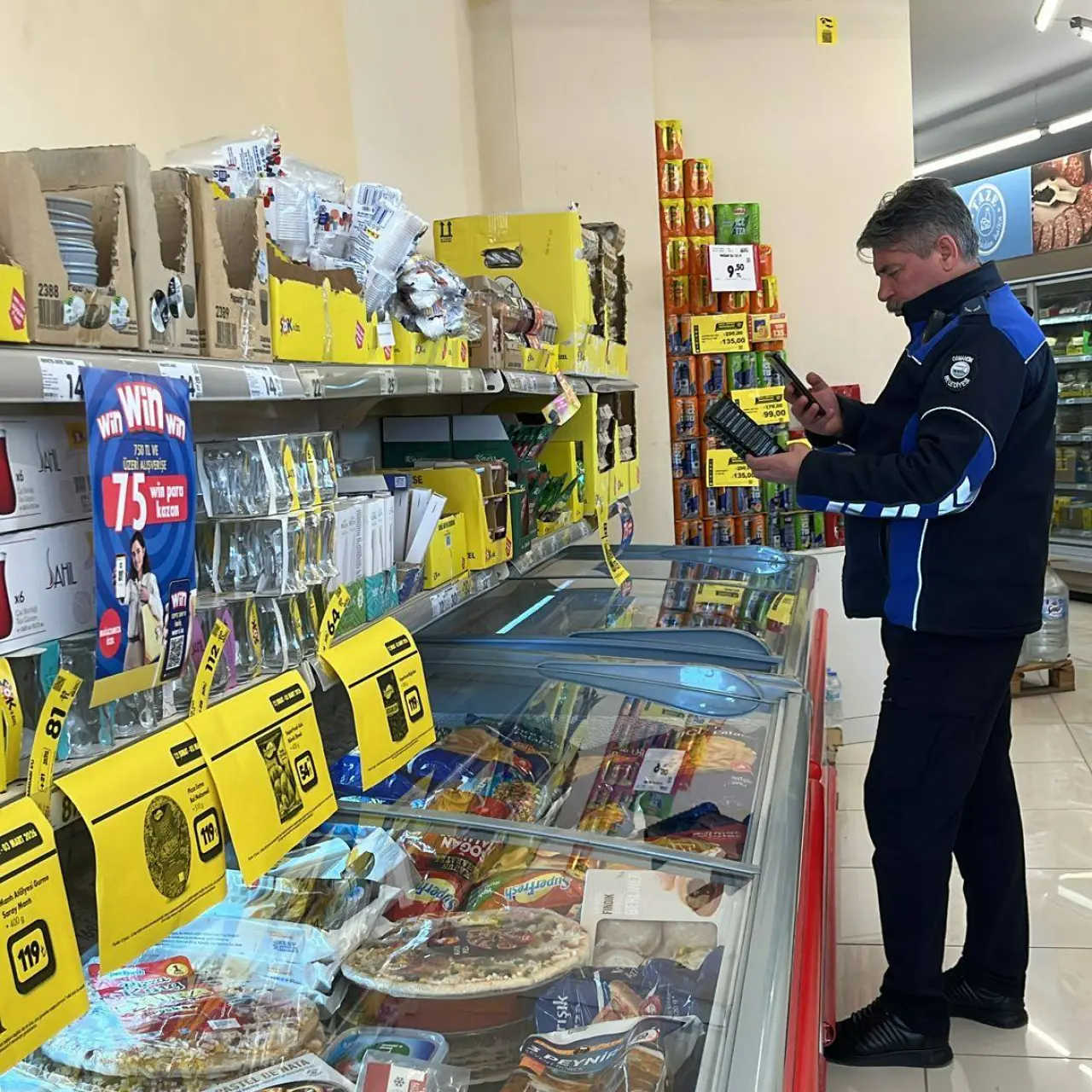 Zincir Marketlere Zabıta Denetimi 2