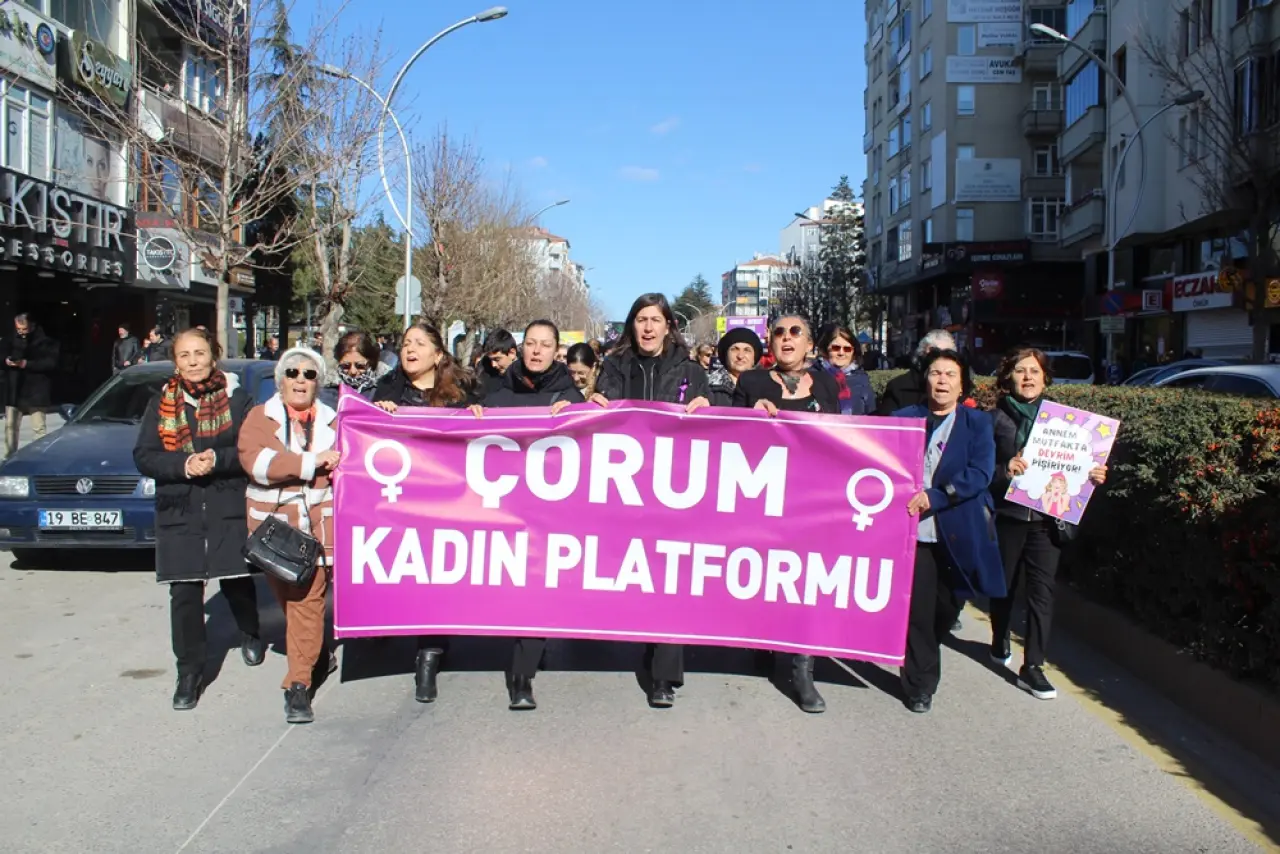 Çorum’da Kadınlar Tek Yürek Oldu 2