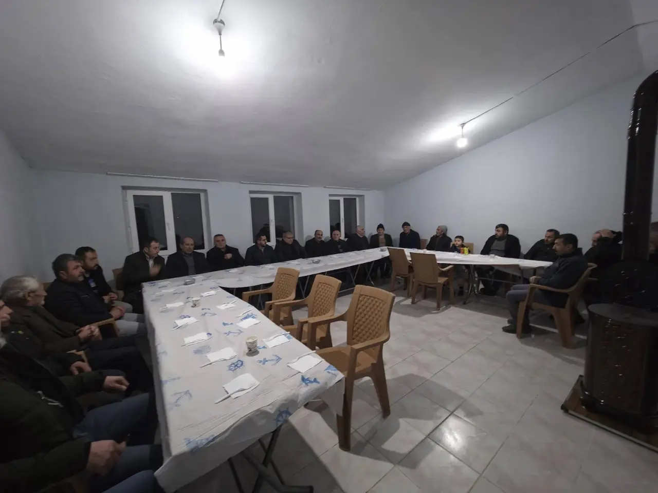 Bayat Protokolü Belören’de Halkla Bir Araya Geldiler 3