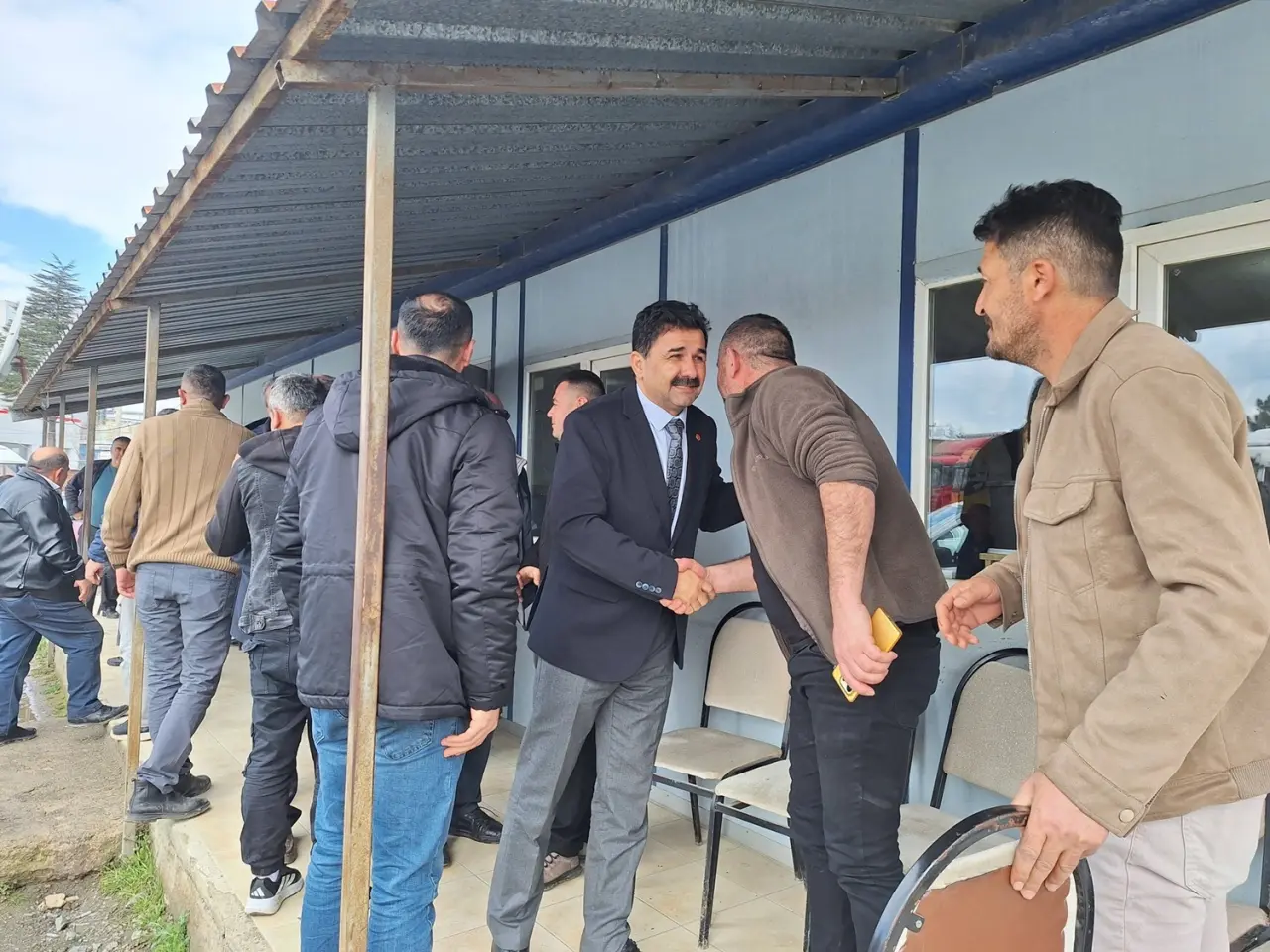 Hem Bayramlaştı Hem Sorunları Dinledi 3