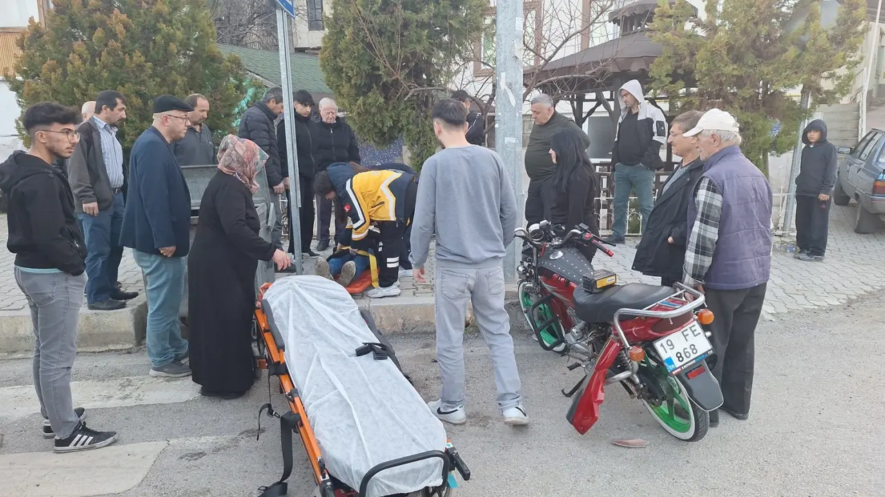 Minibüs İle Motosiklet Çarpıştı 5