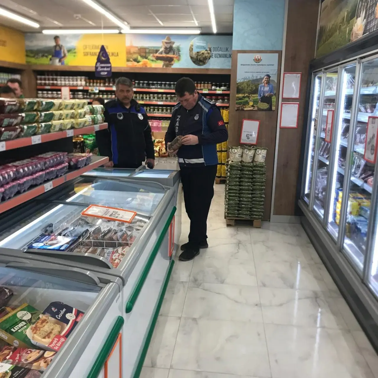 Zincir Marketlere Zabıta Denetimi 1