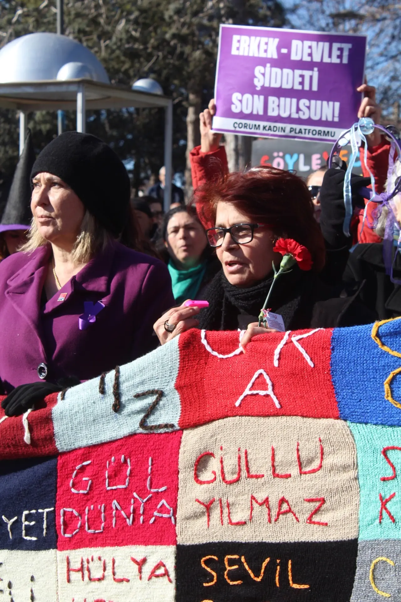 Çorum’da Kadınlar Tek Yürek Oldu 17