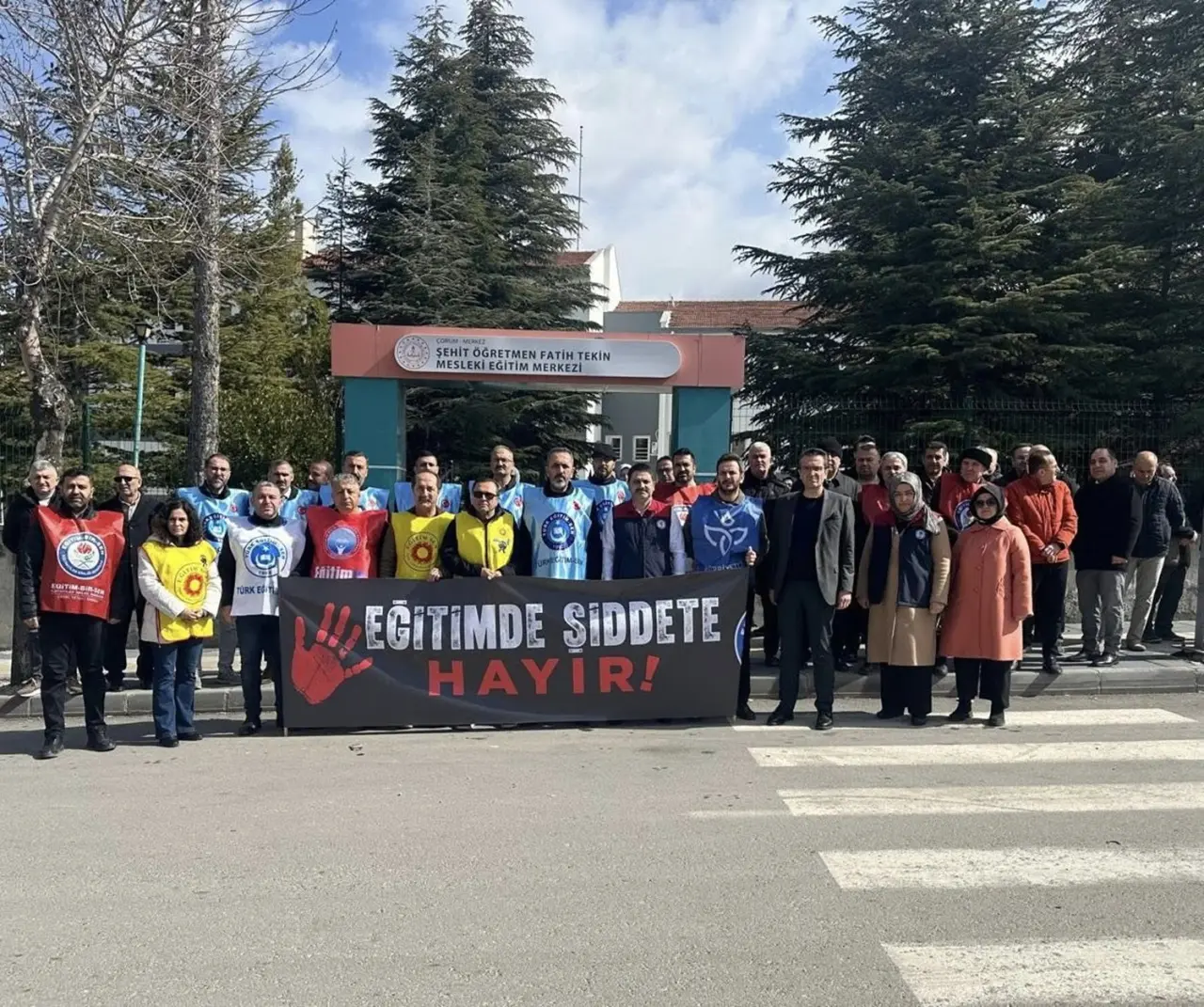 Öğretmenin Katledilmesine Çorum’dan Tepki Geldi 1