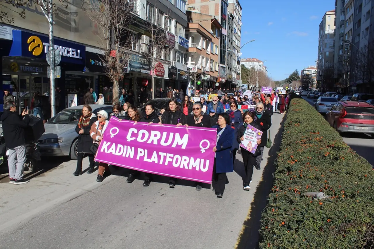 Çorum’da Kadınlar Tek Yürek Oldu 3