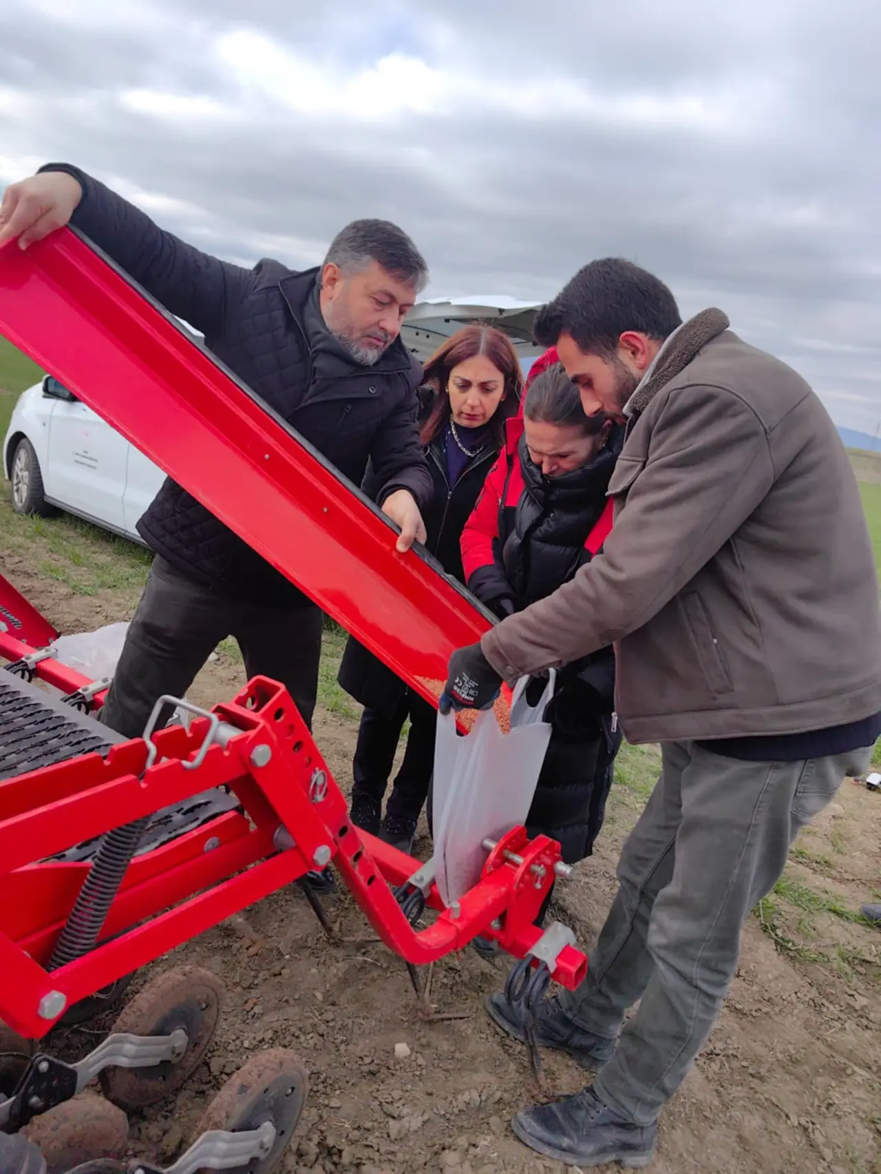 Yerli ve Milli Buğday Çeşidi Çorum’da Toprakla Buluştu 6