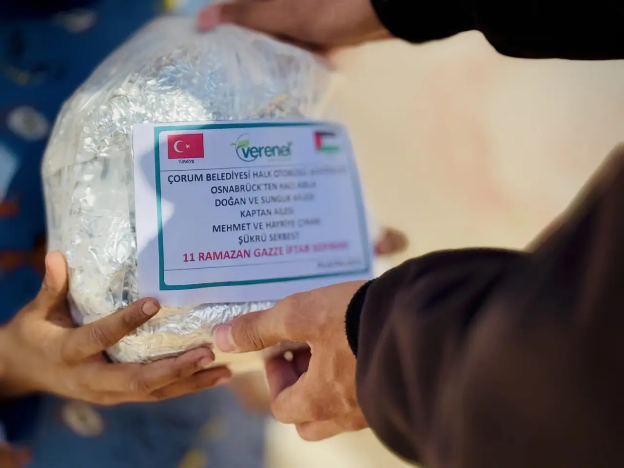 Çorumlu Şoförlerden Gazze'ye Anlamlı Destek 2