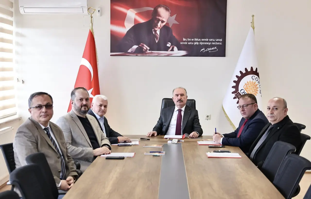 OSB Yönetimi Toplandı 1