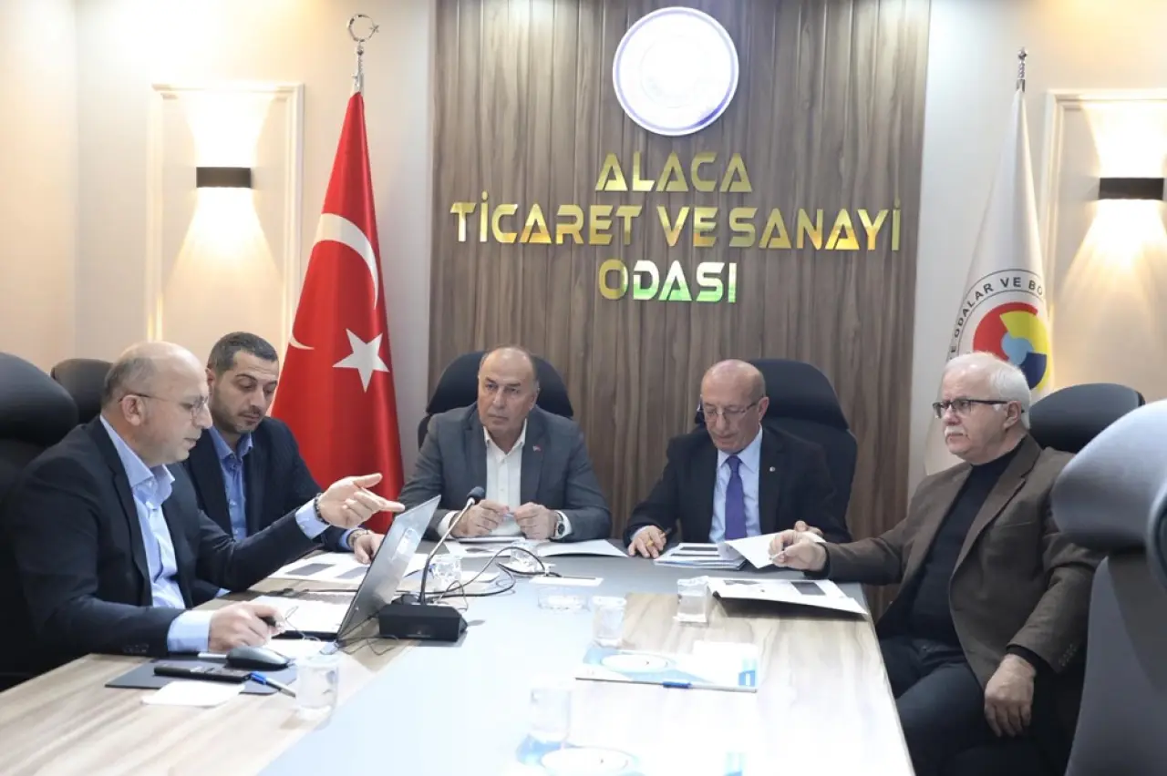 Alaca’yı Bölgenin Sanayi Merkezi Yapacak Kritik Zirve 1